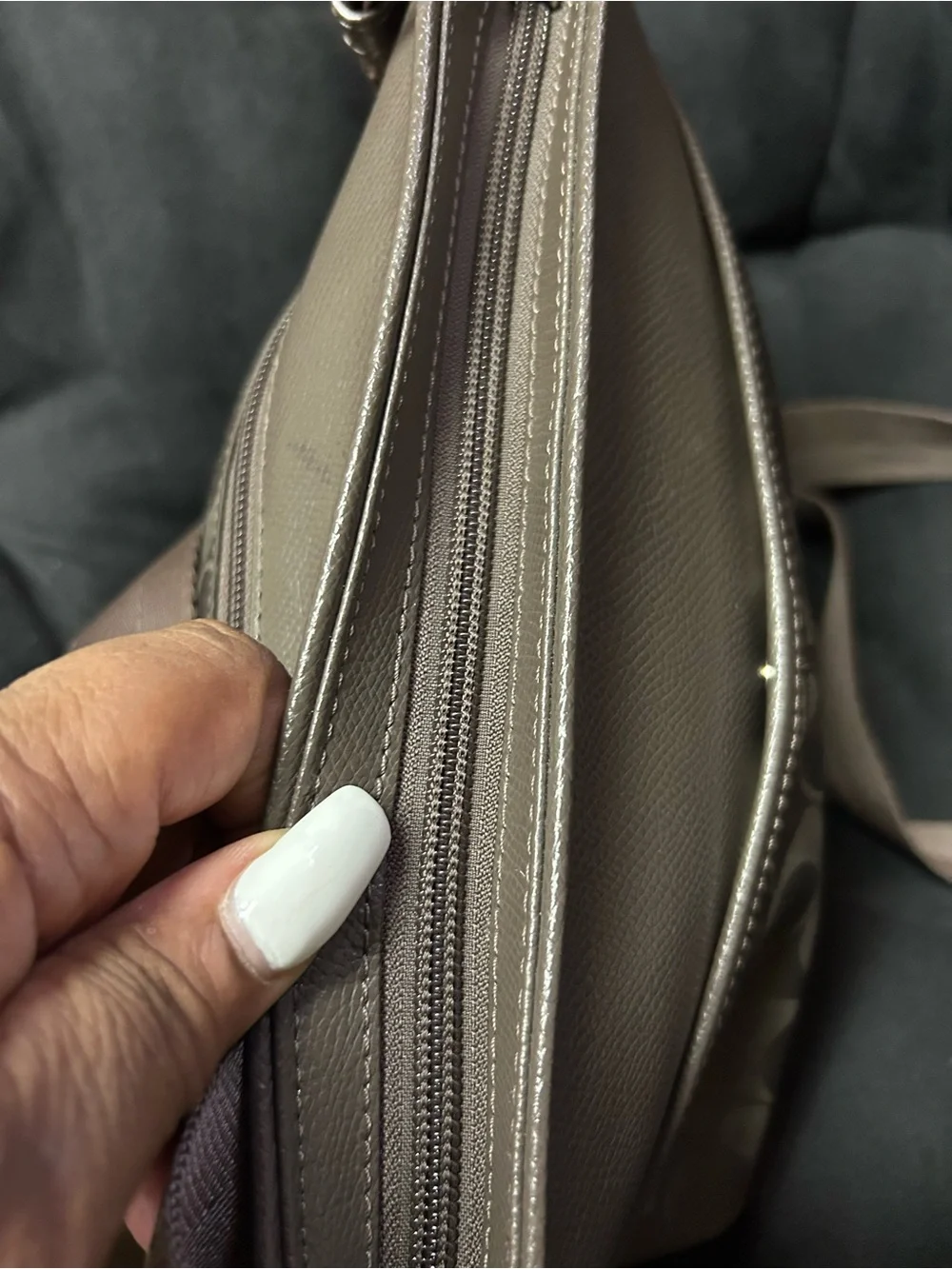 Coach dark brown